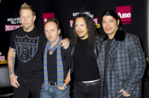 metallica Band new picture of the band members together