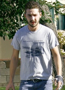 Shia LeBeouf spotted leaving his home in Los Angeles, California on the 27th January 2009