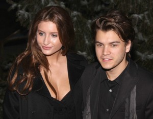 Emile Hirsch and his girlfriend Brianna Domont