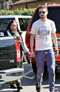 Shia LaBeouf in Los Angeles, California on January 28th, 2009