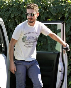 Shia LaBeouf in Los Angeles, California on January 28th, 2009