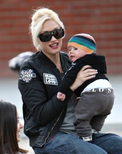 Gwen Stefani with baby Zuma Rossdale