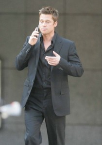 Brad Pitt brad pitt commercial for Japanese cell phone company Softbank