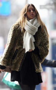 Whitney Port in the West Village  New York City on february 6th 2009