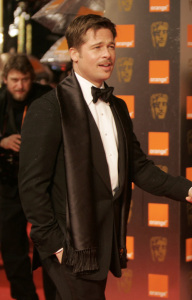 Brad Pitt arrives at the BAFTA Awards