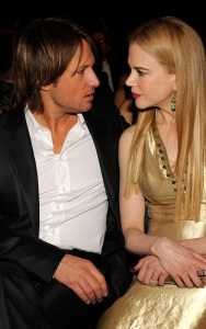 Nicole Kidman and Keith Urban at the 2009 Grammy Awards