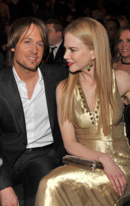 Nicole Kidman and Keith Urban at the 2009 Grammy Awards