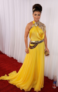 Paula Abdul arrives to the 51st Annual GRAMMY Awards