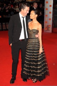 Thandie Newton arrives on the red carpet of the BAFTA Awards