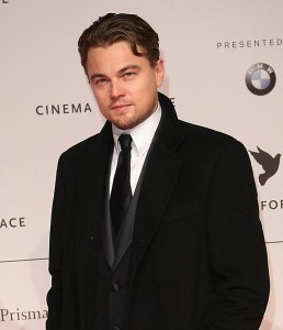 Leonardo DiCaprio attends the Cinema For Peace ceremony