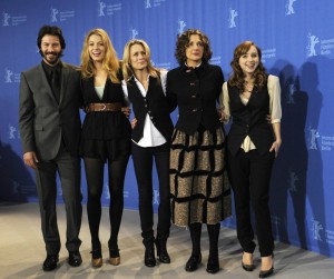 Blake Lively and Keanu Reeves at the 2009 Berlin Film Festival