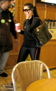 Kim Kardashian at the The Coffee Bean and Tea Leaf