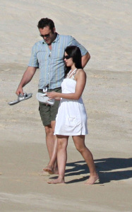 Vince Vaughn and his girlfriend Kyla Weber