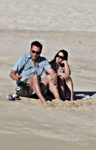 Vince Vaughn and his girlfriend Kyla Weber