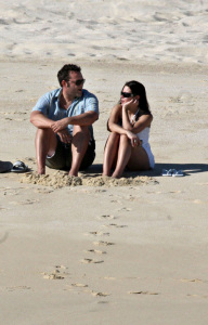 Vince Vaughn and his girlfriend Kyla Weber