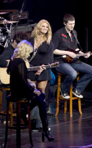 Jessica Simpson live performance at Madison Square Garden in New York City on February 12th 2009 as she continues with the tour of Rsacal Flatts opening act 2