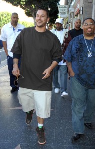 Kevin Federline working on his upcoming at a studio in Hollywood California on February 11th 2009 3