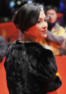 Zhang Ziyi arrives for the Forever Enthralled film promo