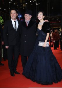 Zhang Ziyi arrives for the Forever Enthralled film promo