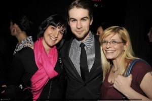 Chace Crawford arrives at the after-party Screening of Milk on the 18th of November 2008