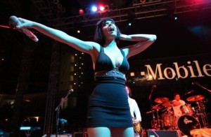 Katy Perry at T Mobile Celebration of the myFaves Shot of a Lifetime Sweepstakes Event on the 13th of February 2009 4