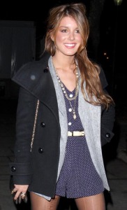 Shenae Grimes at the Erin Fetherston fashion show held at Bryant Park on February 15th 2009