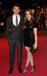 Hugh Dancy and Isla Fisher at the premiere of Confessions Of A Shopaholic