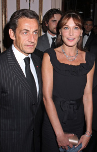 Carla Bruni Sarkozy and Nicolas Sarkozy