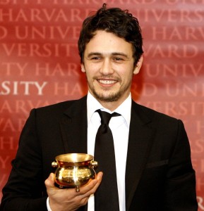 James Franco attends the roast by Harvards student drama group on February 13th 2009 1