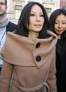 Lucy Liu at the Herve Leger Fall 2009 fashion show during Mercedes Benz Fashion Week in New York City on February 15th 2009 4