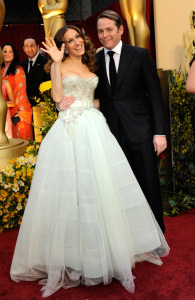 Sarah Jessica Parker arrives on the red carpet of the 81st Annual Academy Awards on February 22nd 2009 1