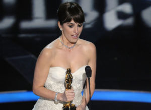 Penelope Cruz winner of the Best Supporting Actress at the 81st Annual Academy Awards held at The Kodak Theatre on February 22nd 2009 in Hollywood California