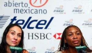 Venus Williams at the 2009 Abierto Mexicano Telcel press conference on February 23rd 2009 1