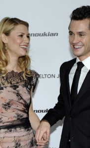 Claire Danes and hugh dancy attend the 17th Annual Elton John AIDS Foundation Oscar party held at the Pacific Design Center on February 22nd 2009 in West Hollywood California