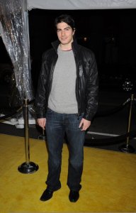 Brandon Routh arrives at the movie Premiere of Watchmen on march 2nd 2009 2