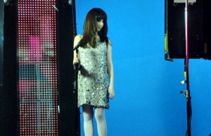 nancy ajram Sony Ericsson ad video shoot 5