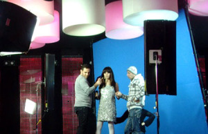 nancy ajram Sony Ericsson ad video shoot 11