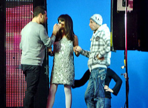 nancy ajram Sony Ericsson ad video shoot 2