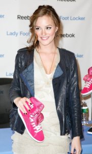 Leighton Meester at the Reebok Launch event in New York on March 7th 2009 2