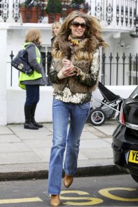 Elle Macpherson in London on March 5th 2009 2