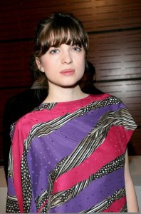 Cecile Cassel attends the AutumnWinter 2009 pret a porter fashion show in Paris 1