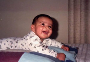 Anoop picture when he was a baby