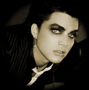 Adam Lambert vampire like picture