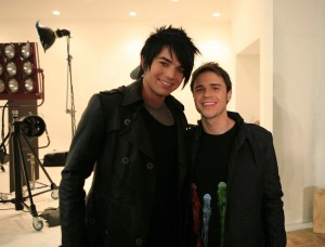 Adam Lambert added March 20th 2009 and Kris Allen very large high quality picture