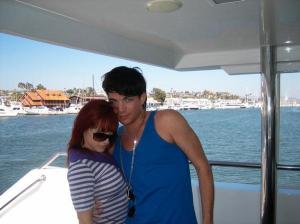 Adam Lambert added on March 21st 2009 on a boat at sea