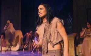 Adam Lambert added on March 21st 2009 plays the role of Joshua on stage in a play