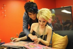 Adam Lambert added on March 21st 2009 with Alexis Grace