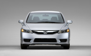 Honda Civic 2009 Civic 2009 honda civic silver front view