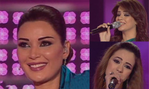 Cyrine Abdelnour with Khawla and Diala singing Laila menl Lialy