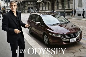 Honda Odyssey 2009 Odyssey 2009 honda odyssey george clooney